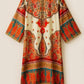 Crepe Kaftan Multi