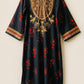 Crepe Kaftan Black