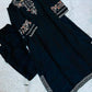 Silk Black Kaftan