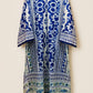 Crepe Kaftan Sky