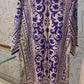 Crepe Kaftan Sky